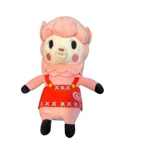 Nintendo Little Buddy Animal Crossing Plush Licensed Llama Sewn Eyes Soft Toy 8"
